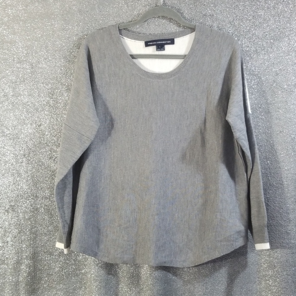 French connection sweater size large